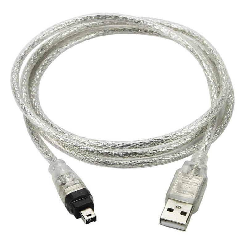BRAVECOW USB-Firewire IEEE 1394 kábel 1,5m Mini DV kamerához