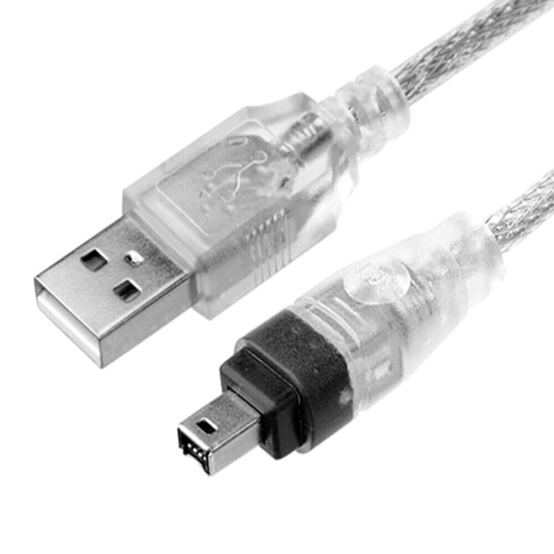 BRAVECOW USB-Firewire IEEE 1394 kábel 1,5m Mini DV kamerához