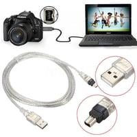 BRAVECOW USB-Firewire IEEE 1394 kábel 1,5m Mini DV kamerához 4