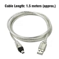 BRAVECOW USB-Firewire IEEE 1394 kábel 1,5m Mini DV kamerához 5