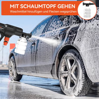 Bravolu MAX 500 PSI akkumulátoros magasnyomású mosó 6az1-ben nozzlával 6