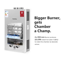 BreeRainz plinski protočni bojler 20 l/min 40 kW - propan UNP 2
