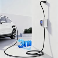BreeRainz 60A 230V digitális áramfogyasztás mérő IP67 vízálló CEE Schuko csatlakozóval 6
