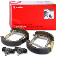 Brembo K 85 036 Súprava brzdových čeľustí, zadná, predmontovaná sada pre bubnovú brzdu 1