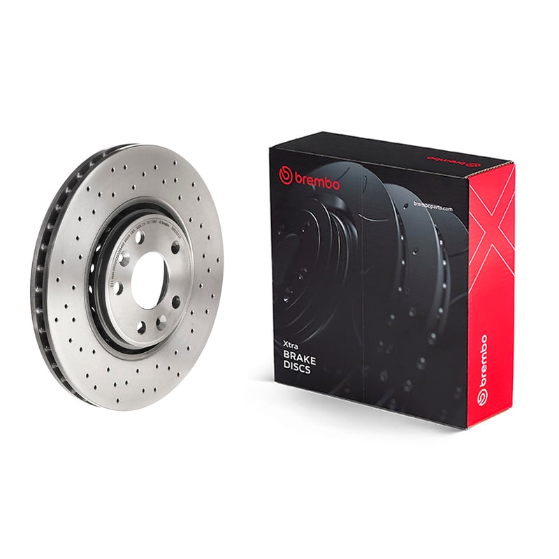 Brembo Xtra 09.B352.1X Predný vŕtaný brzdový kotúč – 1 ks