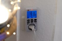 Digitálna týždenná spínacia zásuvka Brennenstuhl Comfort-Line – biela, s funkciou odpočítavania, ochranou pred dotykom, na vnútorné použitie 2