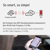 Prelungitor inteligent Brennenstuhl Connect Premium-Line WiFi cu 6 prize, control Smart Home 6