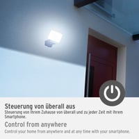 Brennenstuhl Connect WiFi LED reflektor WF 2050 – 20W, 2400 lm, IP54, ovládanie svetelných funkcií cez aplikáciu, vonkajší nástenný reflektor 4