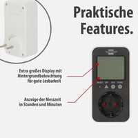 Brennenstuhl Ecolor merač spotreby energie ECL EM-2 – Zásuvkový merač spotreby, merač elektrického výkonu 4