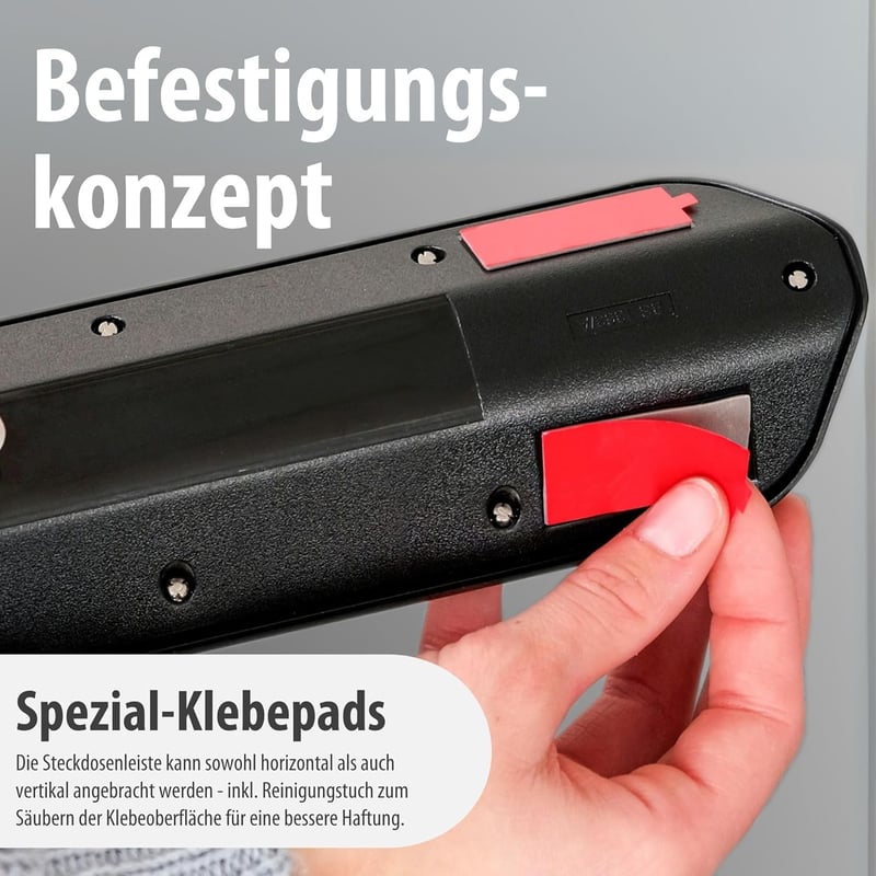 Brennenstuhl Estilo Corner 6-részes sarokcsatlakozó, 4 földelt + 2 Euro + 2 USB