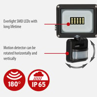 Brennenstuhl JARO 1060 P LED reflektor 10W – Vanjska i unutarnja reflektorska svjetiljka 3
