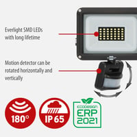 Brennenstuhl JARO 3060 P LED reflektor mozgásérzékelővel 20W IP65 - 2300lm (20W) 3