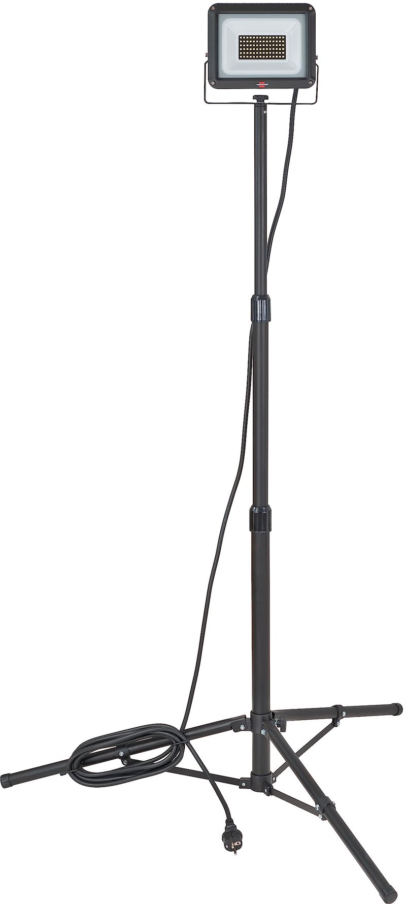 LED pracovné svetlo Brennenstuhl JARO 7060 T so stojanom, 50W, 5800 lm, 6500K, IP65, 5m kábel, čierne