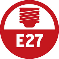 Lampă ovală Brennenstuhl pentru utilizare la interior și exterior, cu dulie E27, max 60W, grad de protecție IP44, montare pe perete și tavan, gri 2