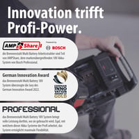 Brennenstuhl Professional Multi Battery LED akumulátorový stavebný reflektor 4000 MA – 40W, 4500 lm, IP65, kompatibilný s 18V akumulátormi 10 výrobcov 8