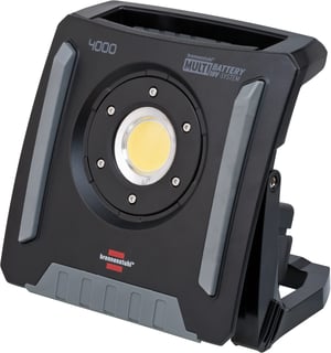 Brennenstuhl Professional Multi Battery LED akumulatorski građevinski reflektor 4000 MA – 40W, 4500 lm, IP65, kompatibilan s baterijama 10 proizvođača, ak