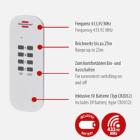 Set de prize cu telecomandă Brennenstuhl RC CE1 4001 – Set de 4 prize radio, set de prize controlabile de la distanță 3