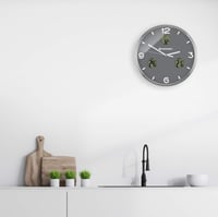 Bresser MyTime io NX Funk rádióvezérelt falióra hőmérővel és páratartalom-mérővel, 30 cm, szürke 4