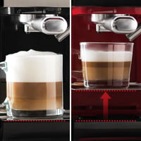 Breville Prima Latte II Eszpresszó és Kávégép - 15 bar Professzionális Pumpa, Automata Tejhabosító, Piros - VCF109X 9
