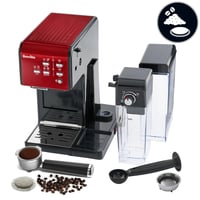 Breville Prima Latte II Eszpresszó és Kávégép - 15 bar Professzionális Pumpa, Automata Tejhabosító, Piros - VCF109X 2