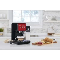 Breville Prima Latte II Eszpresszó és Kávégép - 15 bar Professzionális Pumpa, Automata Tejhabosító, Piros - VCF109X 7