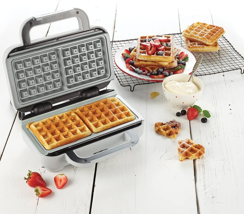 Breville VST072X Gofrisütő Rozsdamentes Acél Profi Wafflemaker