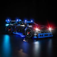 BrickBling LED Világítás Készlet Lego 42176 Porsche GT4 e-Performance Versenyautóhoz - Távirányítható Fényszett Építőjátékhoz 15+ Éveseknek 2