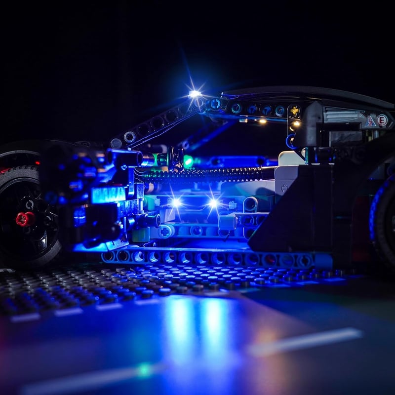 BrickBling LED Világítás Készlet Lego 42176 Porsche GT4 e-Performance Versenyautóhoz - Távirányítható Fényszett Építőjátékhoz 15+ Éveseknek