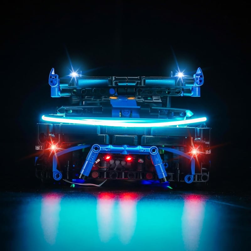 BrickBling LED Világítás Készlet Lego 42176 Porsche GT4 e-Performance Versenyautóhoz - Távirányítható Fényszett Építőjátékhoz 15+ Éveseknek