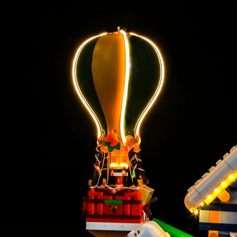 BrickBling LED világítás szett Lego Santa Posta 10339 kompatibilis távirányítóval