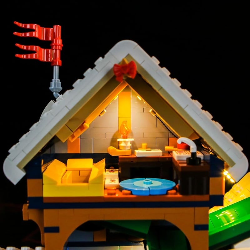 BrickBling LED világítás szett Lego Santa Posta 10339 kompatibilis távirányítóval