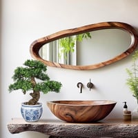 Briful Műbonsai 43 cm - Élethű Műnövény Kerámia Kaspóban - Dekoráció Fürdőszobába, Irodába, Ablakpárkányra - Műanyag Bonsai Fa Minden Évszak 5