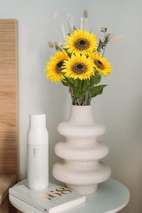 Briful Művirág Napraforgó - 83 cm Magas Selyem Dekoráció Esküvőre, Partikra, Otthoni Díszítésre - 3 db Nagy Méretű Textil Virág 5