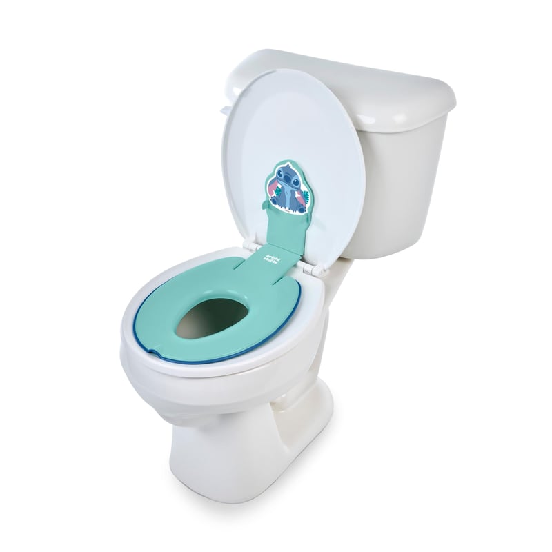 Bright Starts Disney Baby Stitch redukcia na WC pre deti, s protišmykovými úchytmi, modrá, od 18 mesiacov