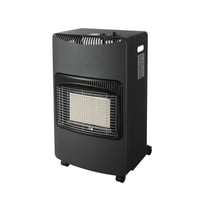 Skladací plynový ohrievač Brigros DA-201, infračervený, piezoelektrické zapaľovanie, na PB/bután/propán, pre 15 kg fľašu, systém ODS, 4200 W, čierny 3