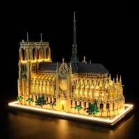 BRIKSMAX LED világítás szett LEGO Notre-Dame katedrálishoz - Építőkészlet kompatibilis 1