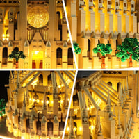 BRIKSMAX LED világítás szett LEGO Notre-Dame katedrálishoz - Építőkészlet kompatibilis 3