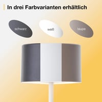 Lampă de birou Brilliant cu LED, culoare taupe, reglabilă, cu acumulator, portabilă pentru interior, cu variator tactil în trei trepte, lumină alb cald, reîncărcabilă prin USB 6
