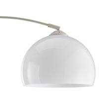 Brilliant Vessa ívelt állólámpa bézs - E27 60W elegáns padlólámpa nappali szobába 4