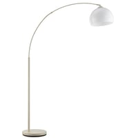 Brilliant Vessa ívelt állólámpa bézs - E27 60W elegáns padlólámpa nappali szobába 3