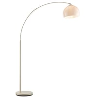 Brilliant Vessa ívelt állólámpa bézs - E27 60W elegáns padlólámpa nappali szobába 1