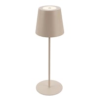 Akumulátorová LED stolná lampa BRILONER s dotykovým ovládaním, béžová - 36x10,5 cm 1