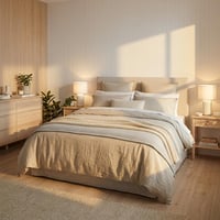 BRILONER Stolná lampa s bielym textilným tienidlom, keramickou podstavou, káblovým vypínačom, do spálne, obývačky, lampa na čítanie, 22x37,5 cm 8