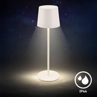 BRILONER LED stolna svjetiljka, bežična, IP44, s funkcijom dodira, prigušiva, s izmjenjivom baterijom i izvorom svjetlosti, noćna svjetiljka za čitanje 5