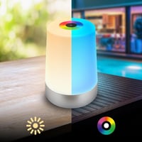BRILONER LED Asztali Lámpa RGBW Érintésvezérelt Akkumulátoros IP44 6