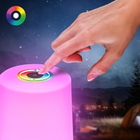BRILONER LED Asztali Lámpa RGBW Érintésvezérelt Akkumulátoros IP44 7