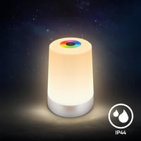BRILONER LED Asztali Lámpa RGBW Érintésvezérelt Akkumulátoros IP44 9