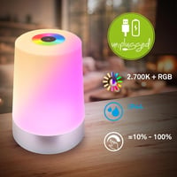 BRILONER LED Asztali Lámpa RGBW Érintésvezérelt Akkumulátoros IP44 2