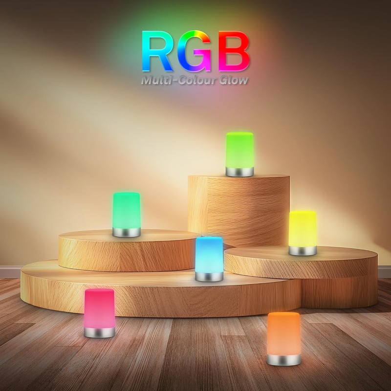 BRILONER LED Asztali Lámpa RGBW Érintésvezérelt Akkumulátoros IP44
