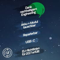 BRILONER Mini LED Asztali Lámpa Érintésvezérelt Dimmer USB-C Akkumulátor Bézs - 20 cm, Beige 9